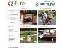 Tablet Screenshot of filte.com.mx